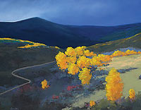 Valley Aspens by Barbara Churcley